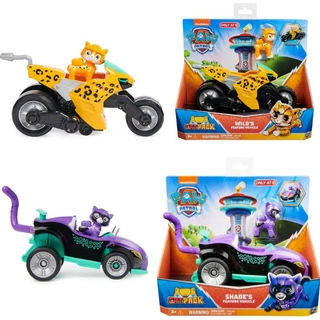 Paw Patrol: Thanh lý set 2 xe đồ chơi Paw Patrol chạy đà và đuôi có công năng không hộp