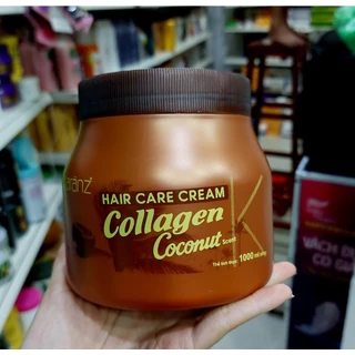 HẤP Ủ  COLLAGEN  KARAN 1000ml hấp ủ collagen giúp siêu mềm mượt , bóng tóc và dưỡng tóc ,sản phẫm chuyên dùng cho salon