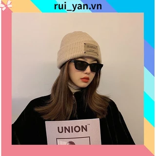 Mũ Len NAM NỮ Ulzzang Beanie Trơn MẪU MỚI 2022 GIÁ RẺ NHIỀU MÀU ruiyan