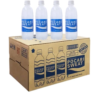 Thùng 24 chai nước khoáng i-on Pocari Sweat 500ml