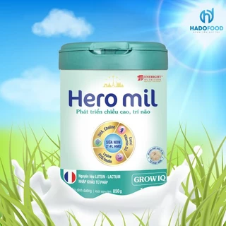 Sữa Hero Mil Grow IQ 850g