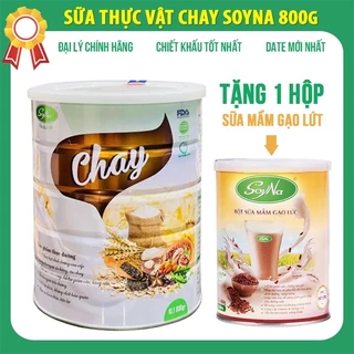 [TẶNG SỮA HẠT 255k] SỮA CHAY SOYNA 800g - SỮA HẠT DÀNH CHO NGƯỜI ĂN CHAY