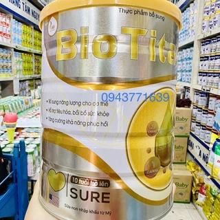 [Chính hãng ] Sữa Bio Titan Sure 800g