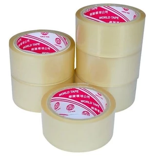 băng keo TRONG ĐỤC 2kg / cây 6 cuộn 200 Yard 300 Yard