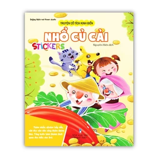 Sách - Truyện cổ tích kinh điển : Nhổ củ cải sticker