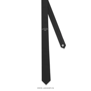 Cà Vạt 'Chrjstjan Djor Atelier' Tie Black Silk (6CM)