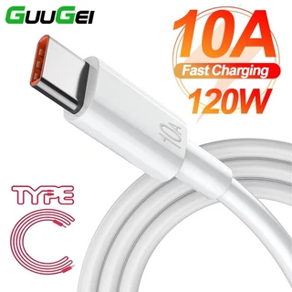 Dây cáp sạc nhanh GUUGEI USB Type C 10A 120W thích hợp cho Huawei Mate 40 50 Honor 50