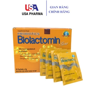 Cốm vi sinh BIOLACTOMIN GOLD cân bằng hệ tiêu hóa đường ruột, hỗ trợ ăn ngon - Hộp 30 gói