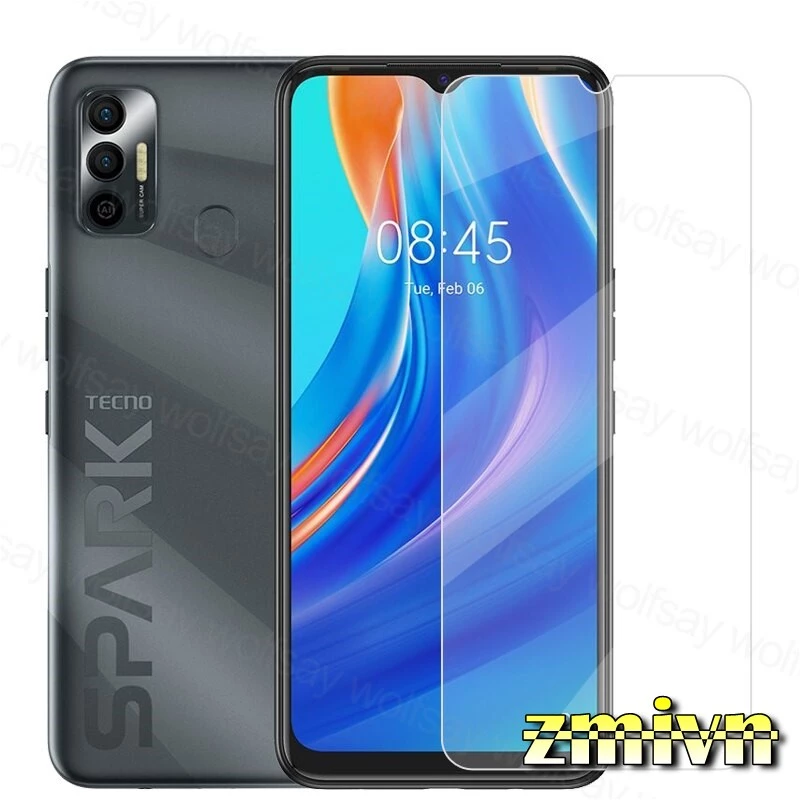 Cường lực 2.5D cho Tecno Pova 2 3 4 pro Spark 7 Tecno Spark 7T Pova 2 POp lte Spark 6 go Spark 8C Pova 3 trong suốt