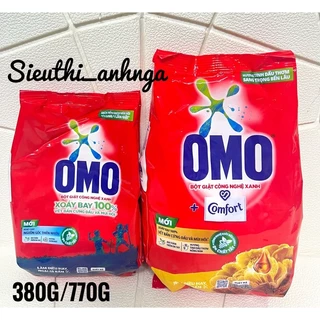 Bột Giặt Tay Omo 380g/770g /1,15Kg Hệ Bọt Thông Minh Mới