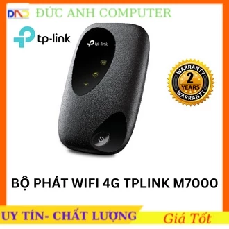 Bộ Phát WIFI Di Động 4G LTE TP-Link M7000 Chính Hãng, Bảo Hành 2 Năm, 1 Đổi 1