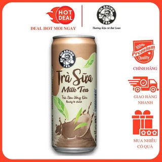 Trà Sữa Mr.Brown Hương Vị Trà Sữa Đài Loan Lon 330ml - Chính Hãng Hàng Siêu Thị