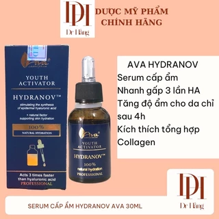 Serum cấp ẩm chuyên sâu Hydranov AVA 30ml, dưỡng ẩm , phục hồi da