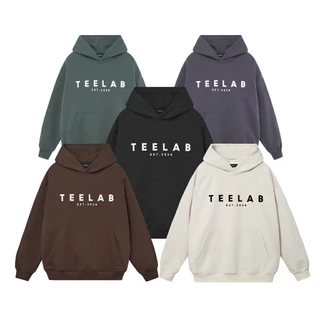 Áo Hoodie có khóa và không khóa Local Brand Unisex Teelab Premium Basic mũ 2 lớp chất liệu nỉ bông cực ấm