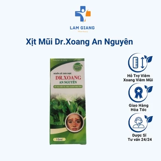 Xịt xoang thảo dược Dr.Xoang An Nguyên hỗ trợ điều trị viêm xoang mãn tính