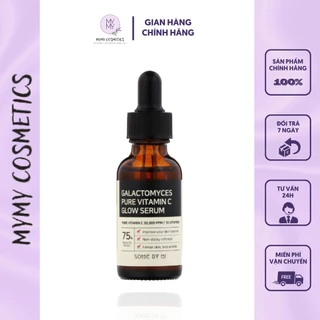 Tinh Chất Some By Mi Galactomyces Pure Vitamin C Glow Serum Dưỡng Trắng Và Căng Bóng Cho Da 30ml