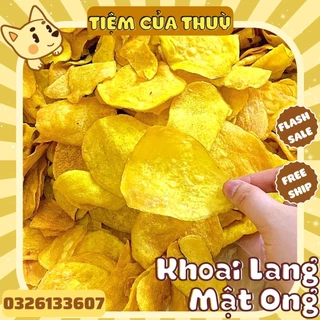 500G Khoai Lang Sấy Mật Ong, Đặc Sản Đà Lạt Thơm Ngon Giòn Rụm