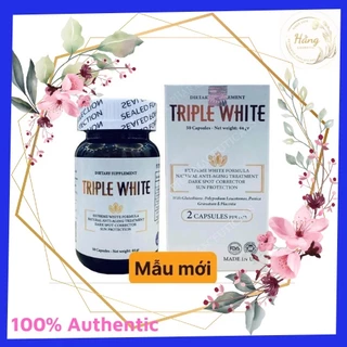 [CHÍNH HÃNG] VIÊN UỐNG TRẮNG DA, CHỐNG NẮNG TRIPLE WHITE