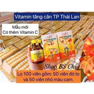 Vitamin tăng cân tp thái lan chính hãng 100 viên