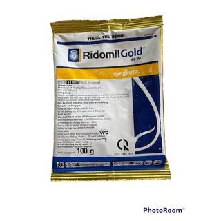 Thuốc Phòng trừ bệnh Ridomil Gold 64WG 100gr