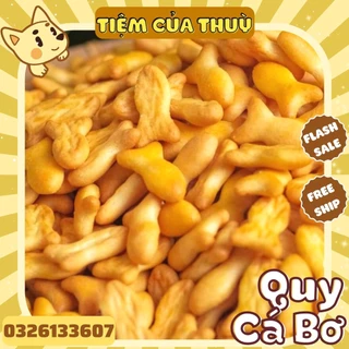 500G Bánh Quy Cá Mặn Bơ Sữa Sài Gòn, Bánh Cá Mặn, đồ ăn vặt