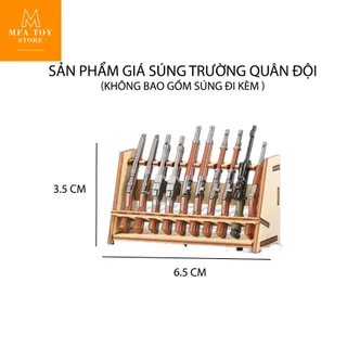 Đồ chơi lắp ráp swat army , mô hình lắp ghép quân sự - Giá súng trường quân đội MFA TOY STORE