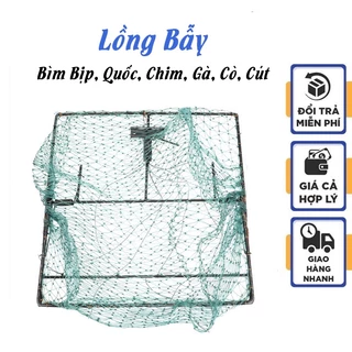 Lồng Bẫy Bìm Bịp, Quốc, Chim, Gà, Cò, Cút Rừng -  Đánh Địa Hình Bằng Phẳng