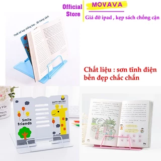 Kẹp sách chống cận chống gù để ipad điện thoại để bàn hiệu quả - Movava