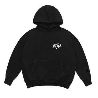 Áo Hoodie FUAS™ Warp Logo Black Hoodie