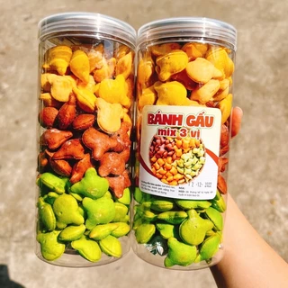 BÁNH GẤU MIX 3 VỊ: TRUYỀN THỐNG, CHÙM NGÂY & CAFE ► FREESHIP ◄ Gia Lai market