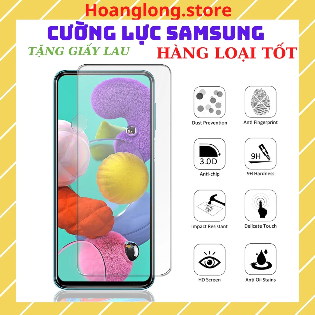 Kính cường lực Samsung A32/A52/A72/A12/A02/M02/A51/M21/A21s/A71/M51/A02s/A11/Note 10 lite/A70/A20/A20s/A30/A30s/M20/A50