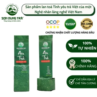 An Trà Cao Cấp , Chè Thái Nguyên 100% Búp Chè Xanh Tự Nhiên Nước Vàng Sáng Hương Thơm Mùi Cốm Nếp Mới