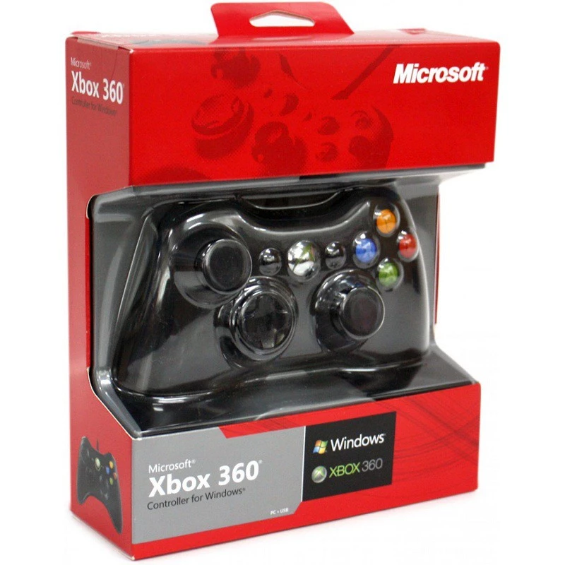 Tay cầm chơi game FIFA Online 4 Microsoft Xbox 360 Full Box Có Rung cho PC, Laptop