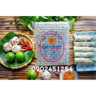 Gói 200g/500g Bánh Tráng Mỏng Mè Đen Quốc Thắng Tây Ninh