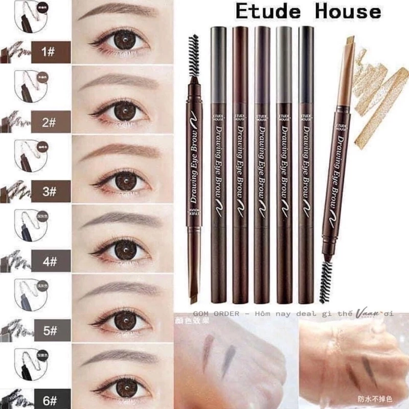 Chì Kẻ Mày 2 đầu Etude House Drawing Eyebrow