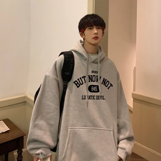 Áo Hoodie Nam Nữ Unisex BUT NOW NOT Nỉ Lót Bông Mũ Hai Lớp Form Rộng