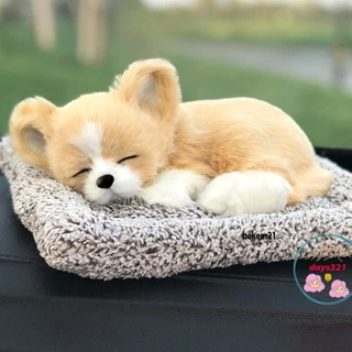 [SHIBA] Vàng Nhạt Thú bông GIỐNG THẬT 99% chó mèo sói gấu lõi than hoạt tính lọc khí hậu làm bay mùi tô điểm xe con ô tô