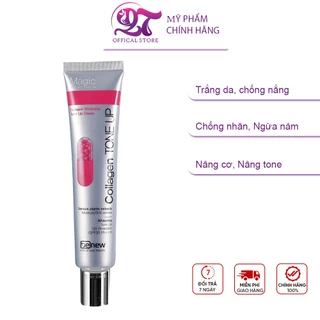 Kem dưỡng trắng, Chống nắng, Nâng Tone - BENEW COLLAGEN WHITENING TONE UP CREAM