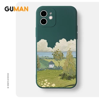 Ốp lưng GUMAN Mềm độc lạ dễ thương đẹp Cho iPhone 14 13 12 11 Pro Max SE 2020 X XR XS 8 7 ip 6S 6 Plus kute XYB1235