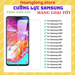 Kính Cường Lực Samsung Không Full A3,A5 2015,A5 2016,A5 2017,A6,A6 plus A7 2017,A7 2018,A8 Plus,A8 Star,A9 2018 [2.5D]