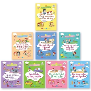 Sách - Kỹ năng quản lý bản thân (bộ 8 cuốn) dành cho trẻ từ 5 đến 12 tuổi
