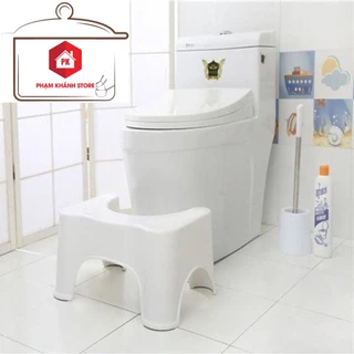 Ghế Kê Chân Hỗ Trợ Đi ToiLet - Chống Táo Bón Nhựa Việt Nhật