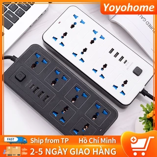 Ổ cắm điện đa năng giao diện TYPE C và sạc nhanh USB 5V