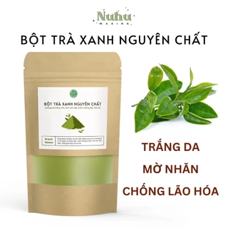 Bột trà xanh sấy lạnh nguyên chất - bột trà xanh nguyên chất hữu cơ