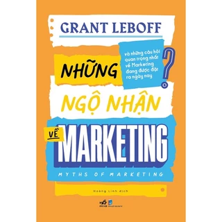 Sách - Những ngộ nhận về Marketing