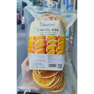 Cam lát vàng sấy khô 100GR