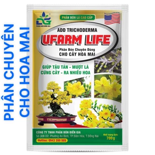 Phân bón chuyên dùng cho cây hoa Mai UFARM PLUS 700g Điền Gia