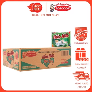 Thùng Mì Hảo Hảo Chay Rau Nấm (74G x 30 Gói)