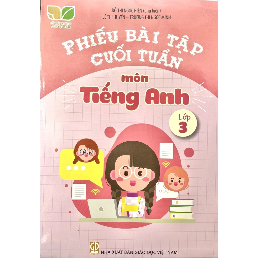 Sách - Phiếu bài tập cuối tuần Tiếng Anh lớp 3 (HB)