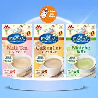 Sữa Mẹ Bầu Morinaga E-Okasan Đủ Vị Matcha, Cà Phê, Hồng Trà Nhật Bản Bổ sung 12 loại Vitamin, xơ và khoáng chất